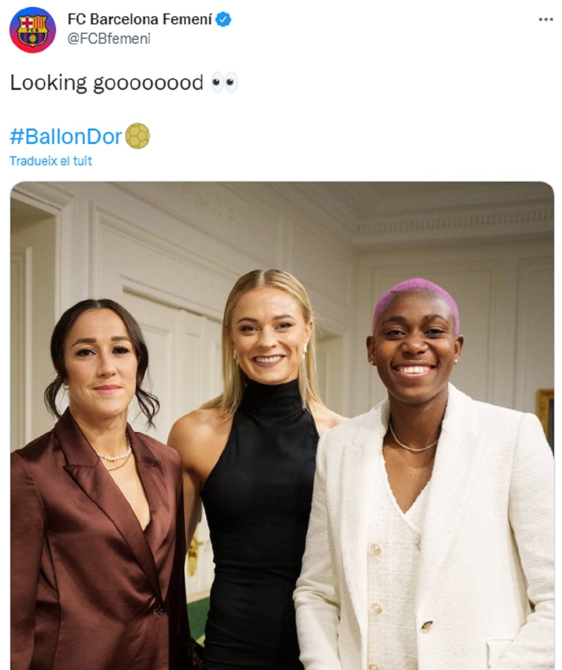 Tweet FC Barcelona Femení Tweet FC Barcelona Femení