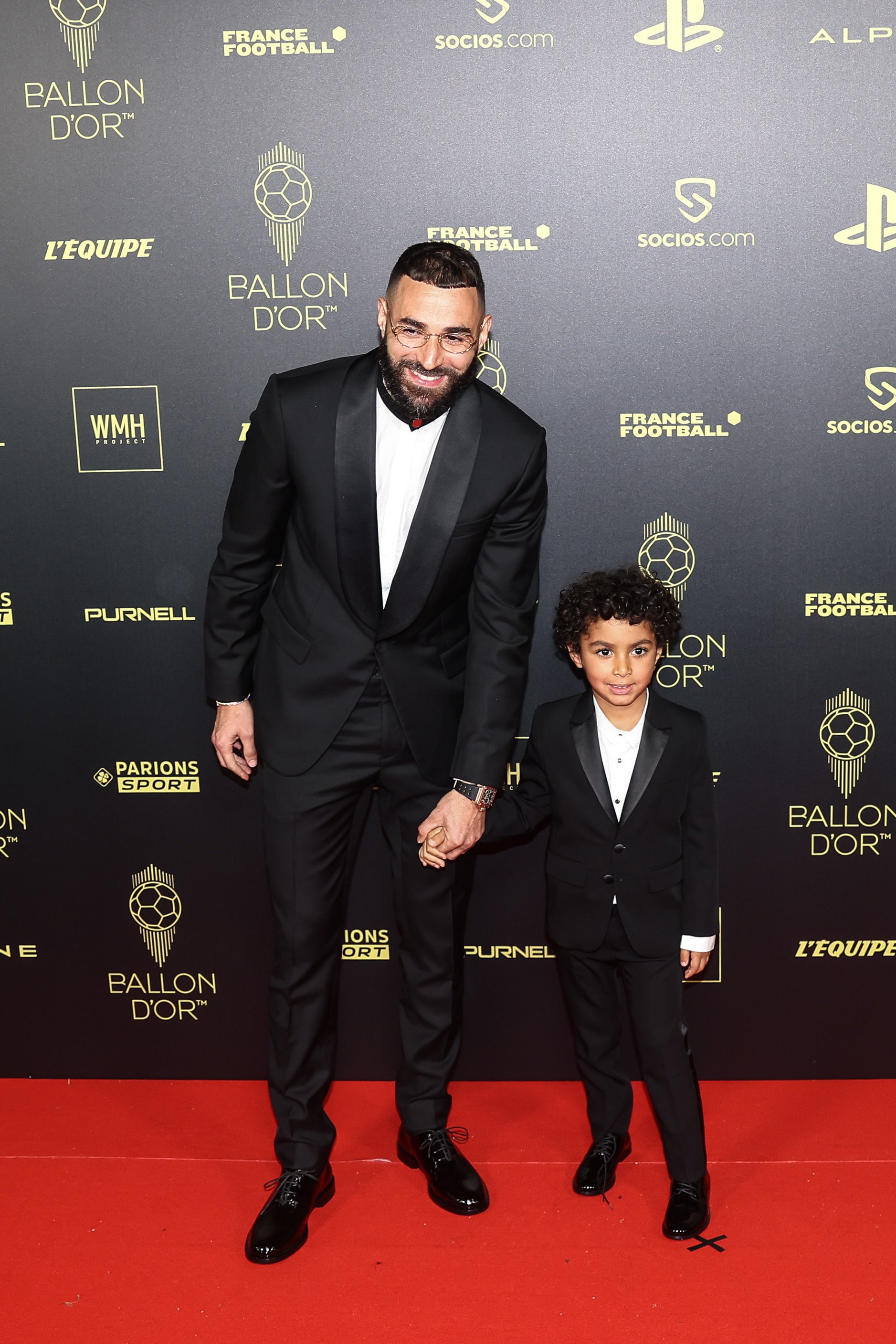 Karim Benzema i el seu fill Ibrahim - EFE