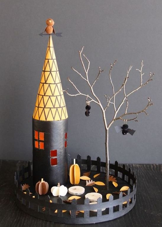 Decoracio Halloween casera amb nenes casa encantada Pinterest