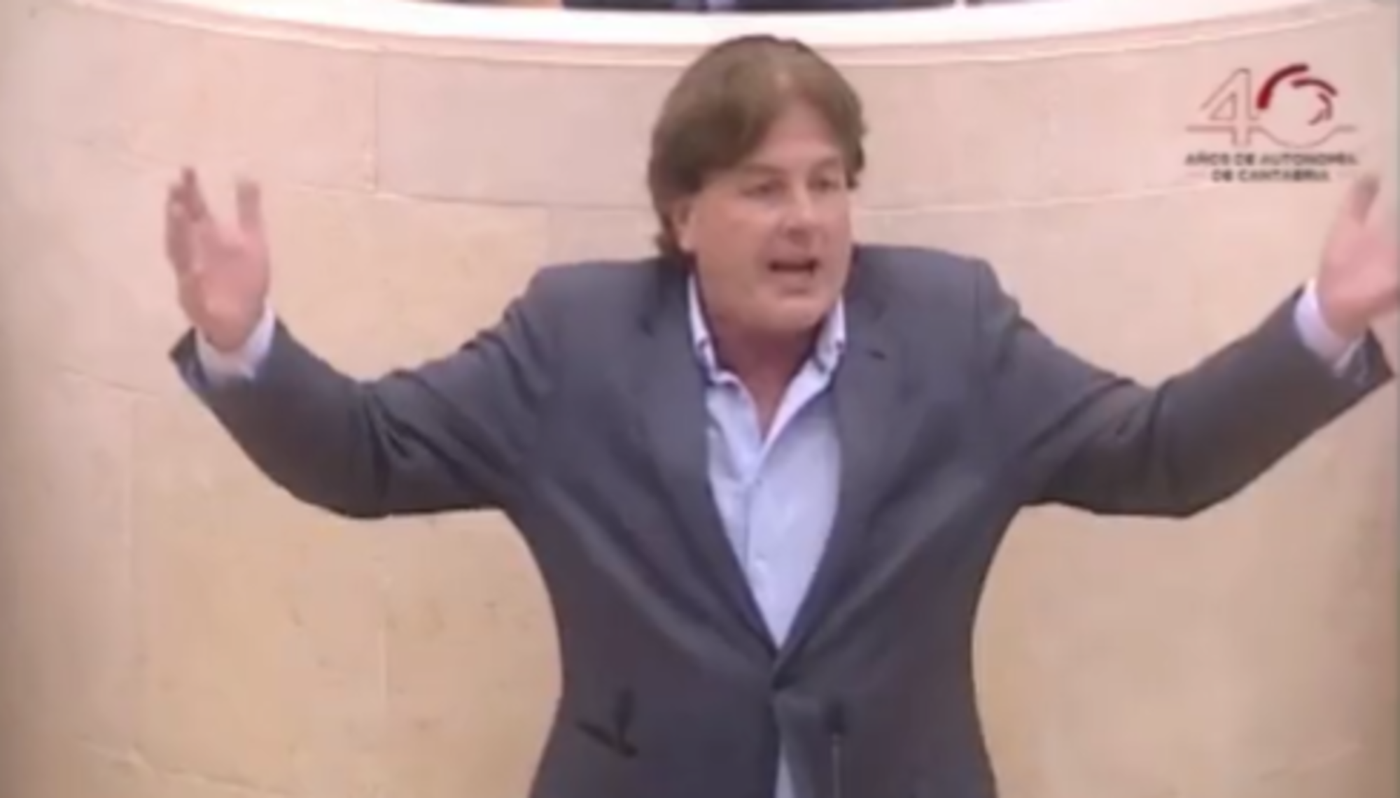 Un diputado del PP de Cantabria pierde los papeles: "Tú has mamado otras cosas"