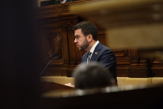 Pere Aragonès al Ple del Parlament / Carlos Baglietto