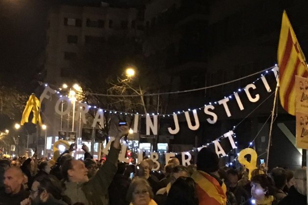 Manifestació 4 mesos Jordis - Cedida