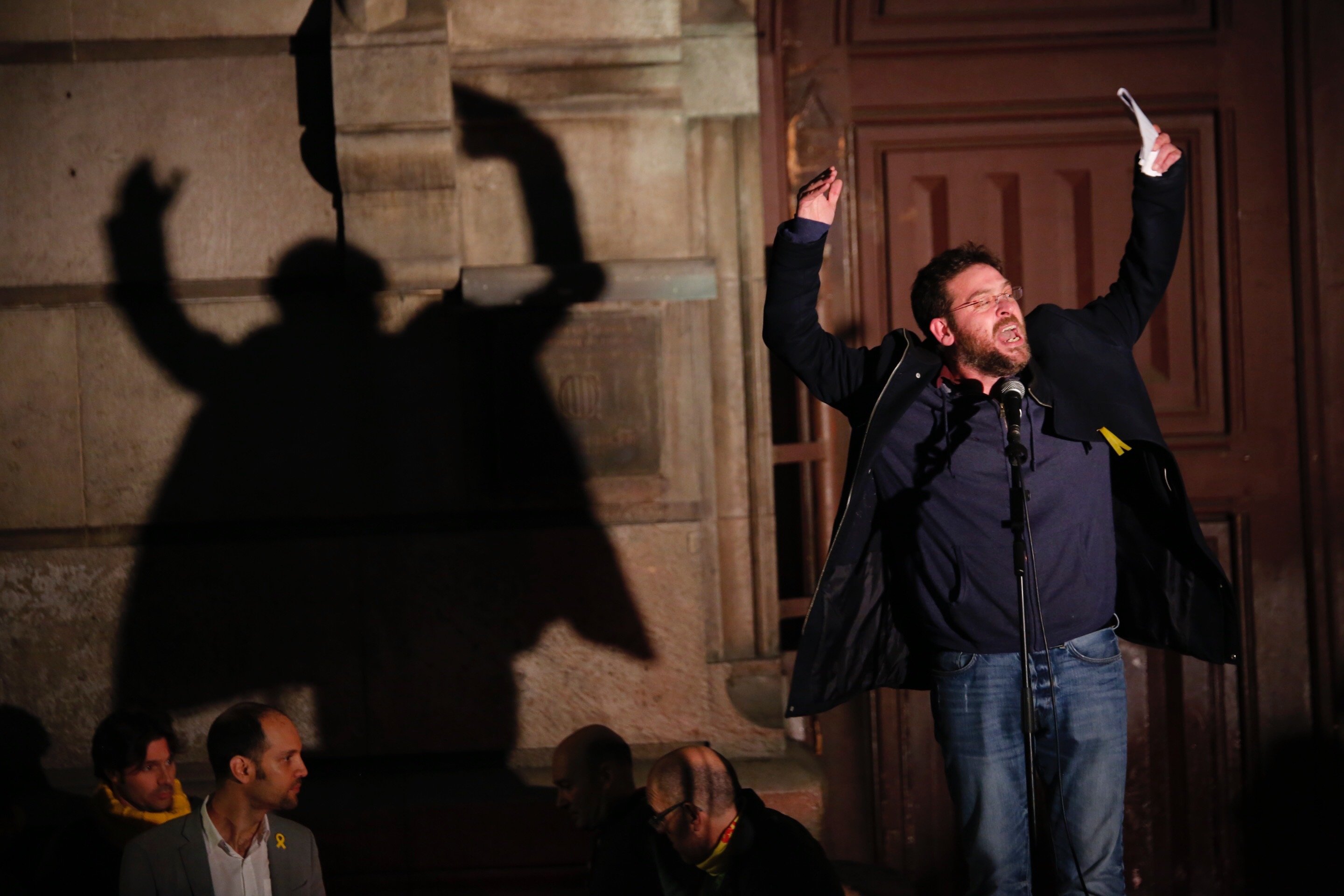 VÍDEO: El aclamado discurso de Fachin a la manifestación por los presos políticos