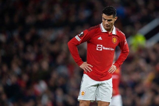 Cristiano Ronaldo enfadado Manchester United / Foto: EFE Cristiano Ronaldo enfadado Manchester United / Foto: EFE