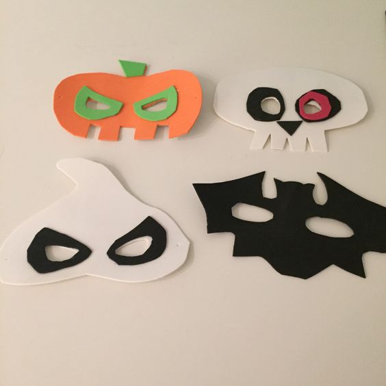 antifaç halloween manualitat antifaç halloween manualitat