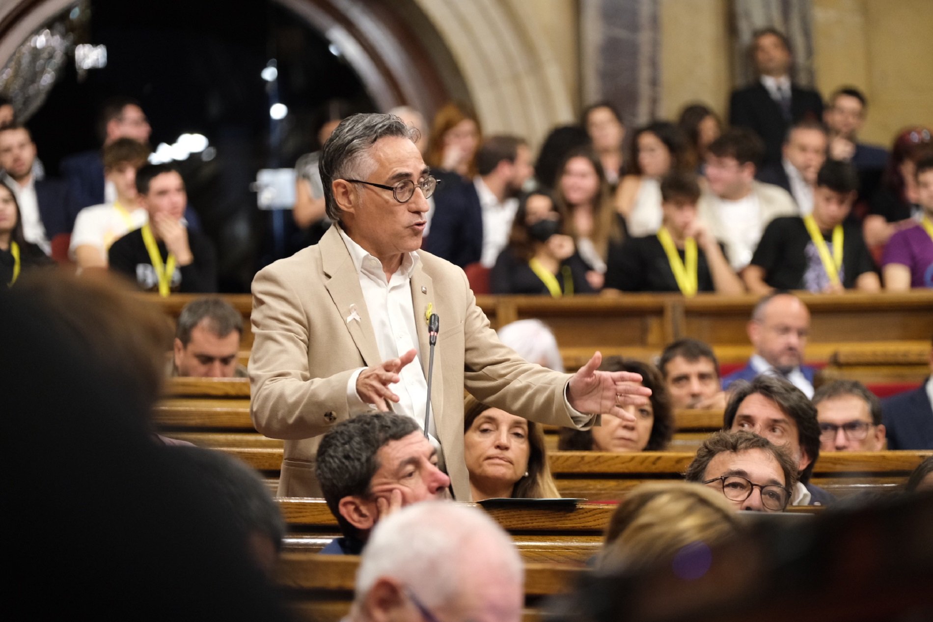 El diputat de Jxcat, Ramon Tremosa, al Ple del PArlament