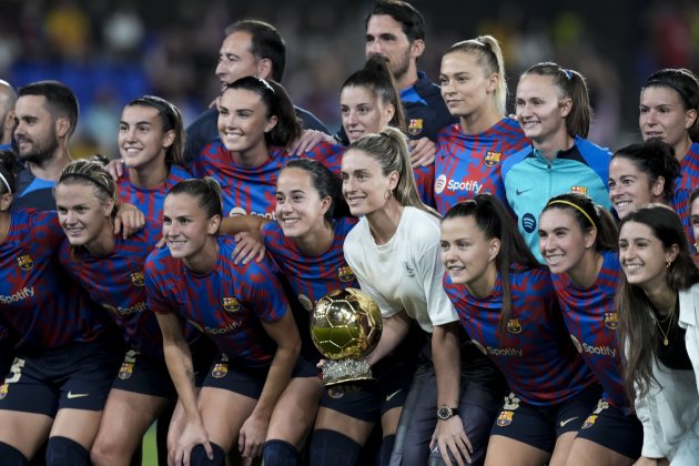 Alexia Putellas Balón Oro Barça femenino / Foto: EFE