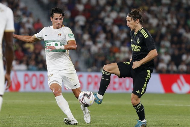 Modric Pere Milla Elche Reial Madrid / Foto: EFE