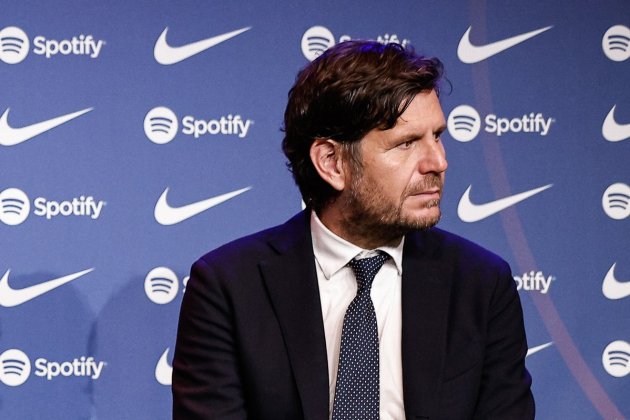 Mateu Alemany en una presentació del Barça / Foto: Europa Press Mateu Alemany en una presentació del Barça / Foto: Europa Press