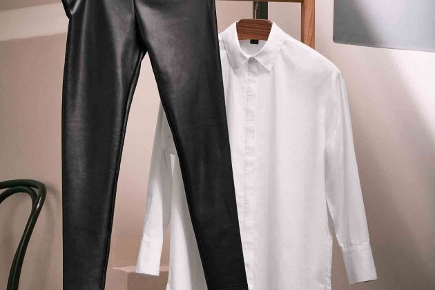 Leggings de cuero sintético para mujer de Smara1 Leggings de cuero sintético para mujer de Smara1