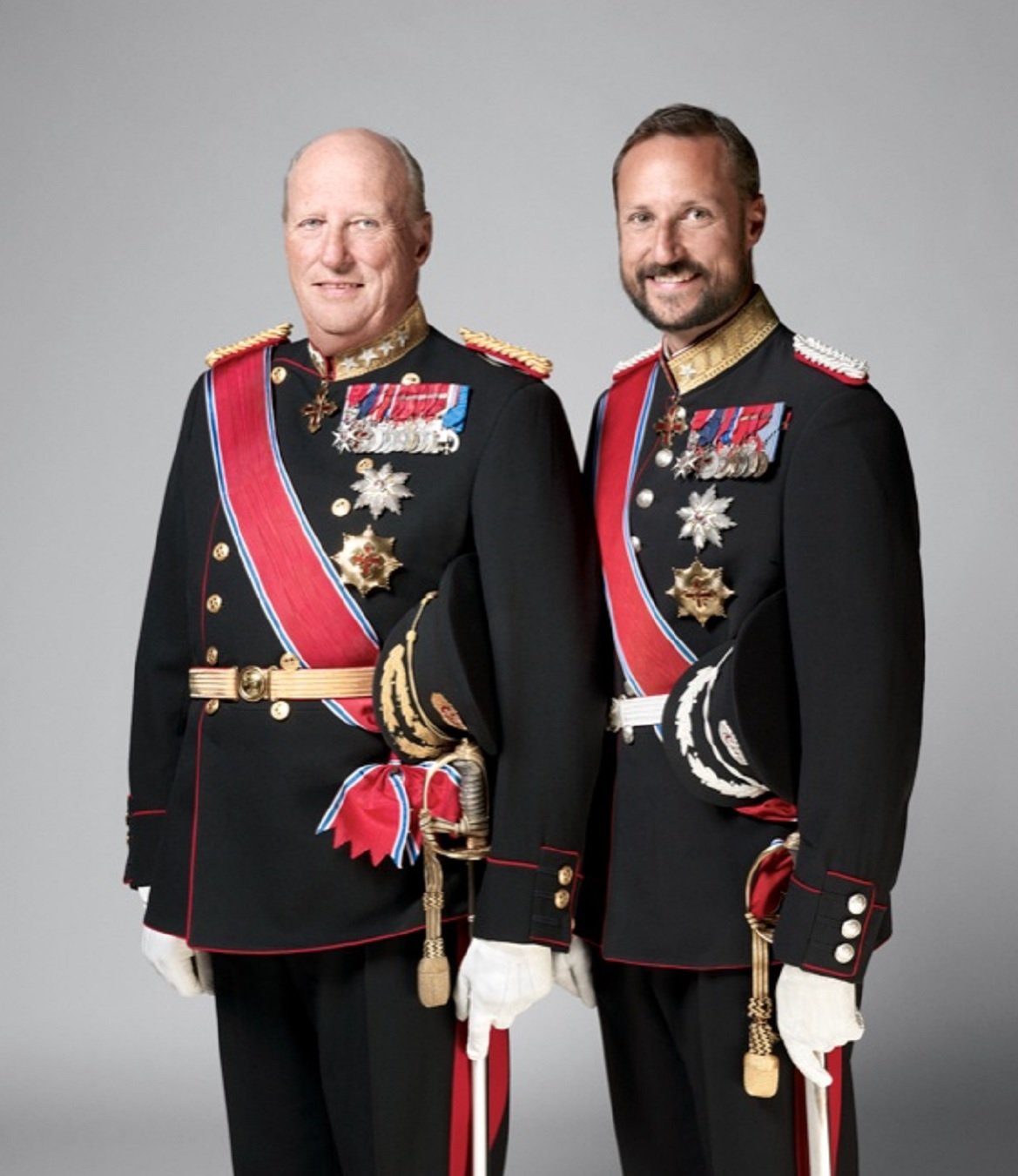 Harald V y Haakon   Casa Real Noruega