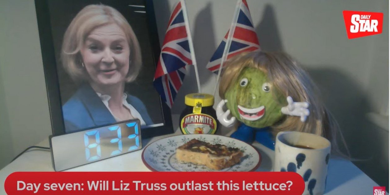 La 'Daily Star Lettuce' s'imposa a Liz Truss