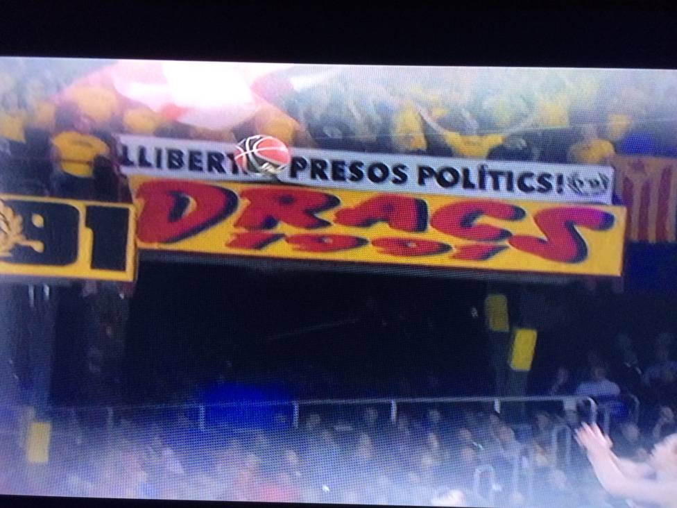 La liga de baloncesto veta una imagen de los presos políticos de su anuncio