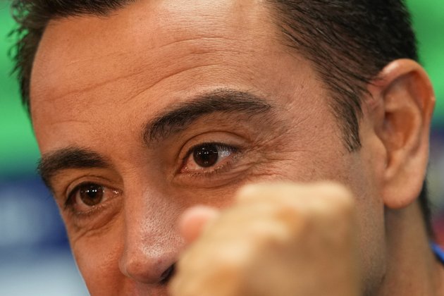 Xavi Hernandez anims / Foto: EFE