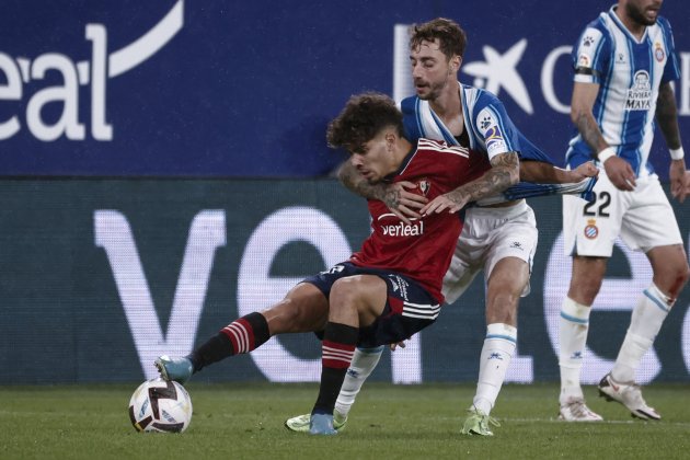 Ez Abde Fernando Calero Osasuna Espanyol / Foto: EFE