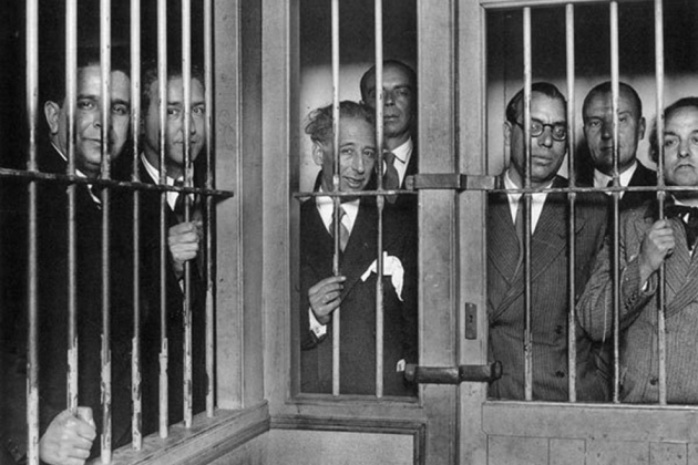 Gobierno Compañeros aprisionado|encarcelado (1934). Fuente Archivo de ElNacional