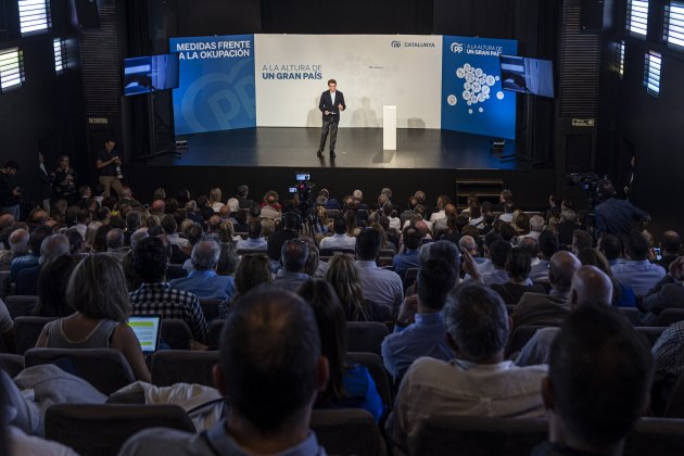 PP FEIJOO a la Bonnemaisson auditori / Foto: Montse Giralt