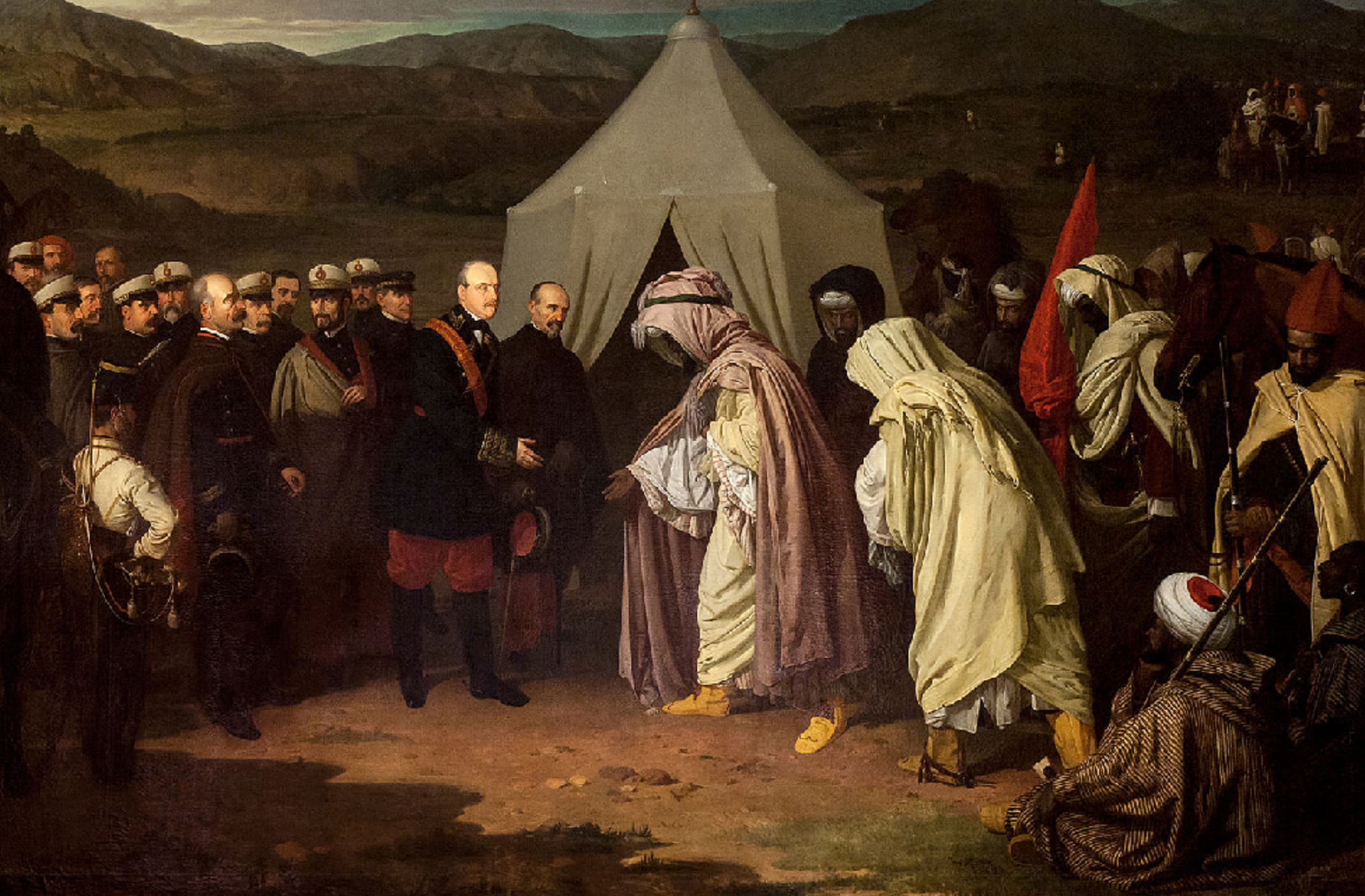 Las Cortes españolas votan declarar la guerra a Marruecos