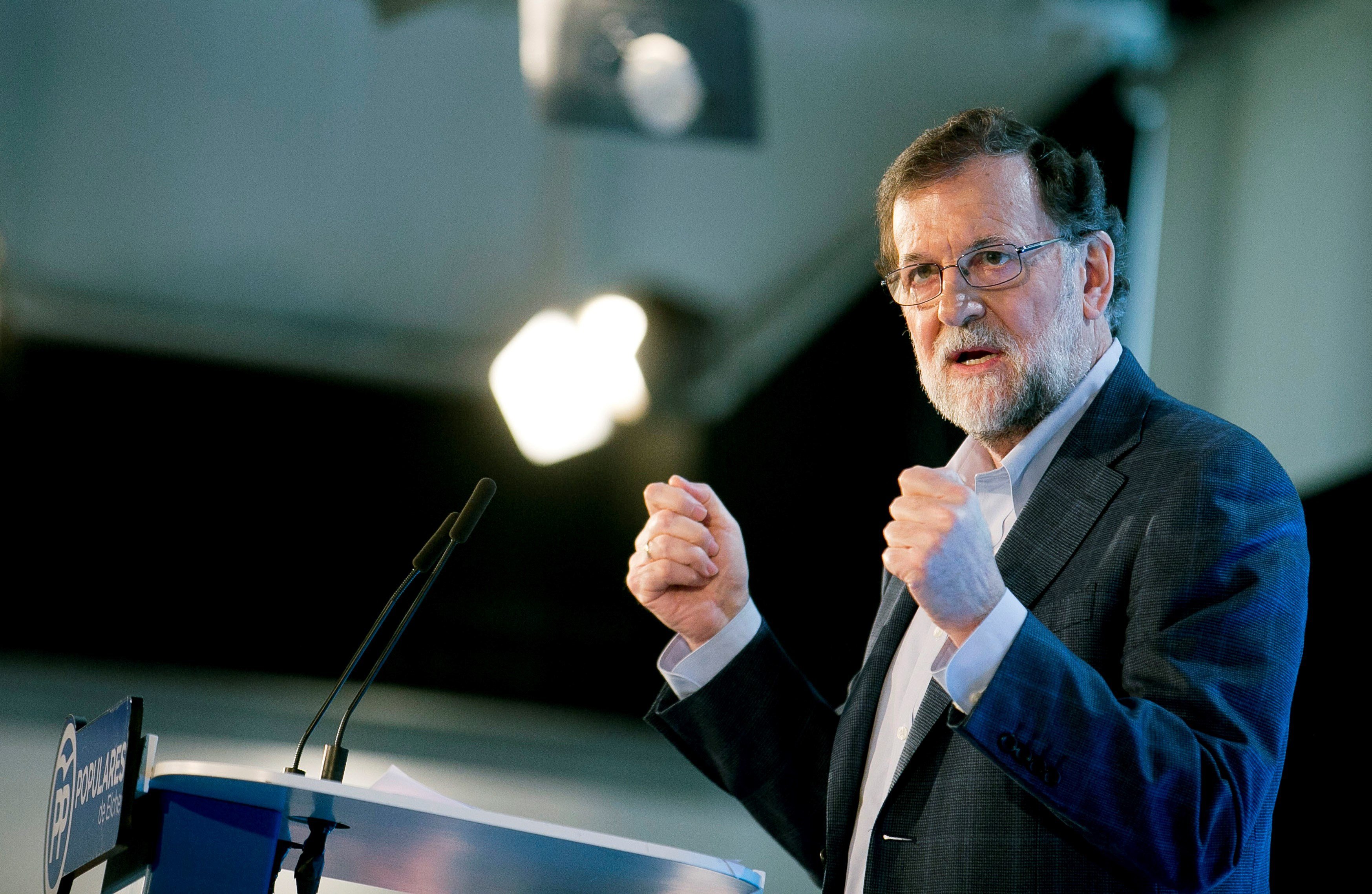 La polémica sobre el castellano no estaba prevista en la agenda de Rajoy