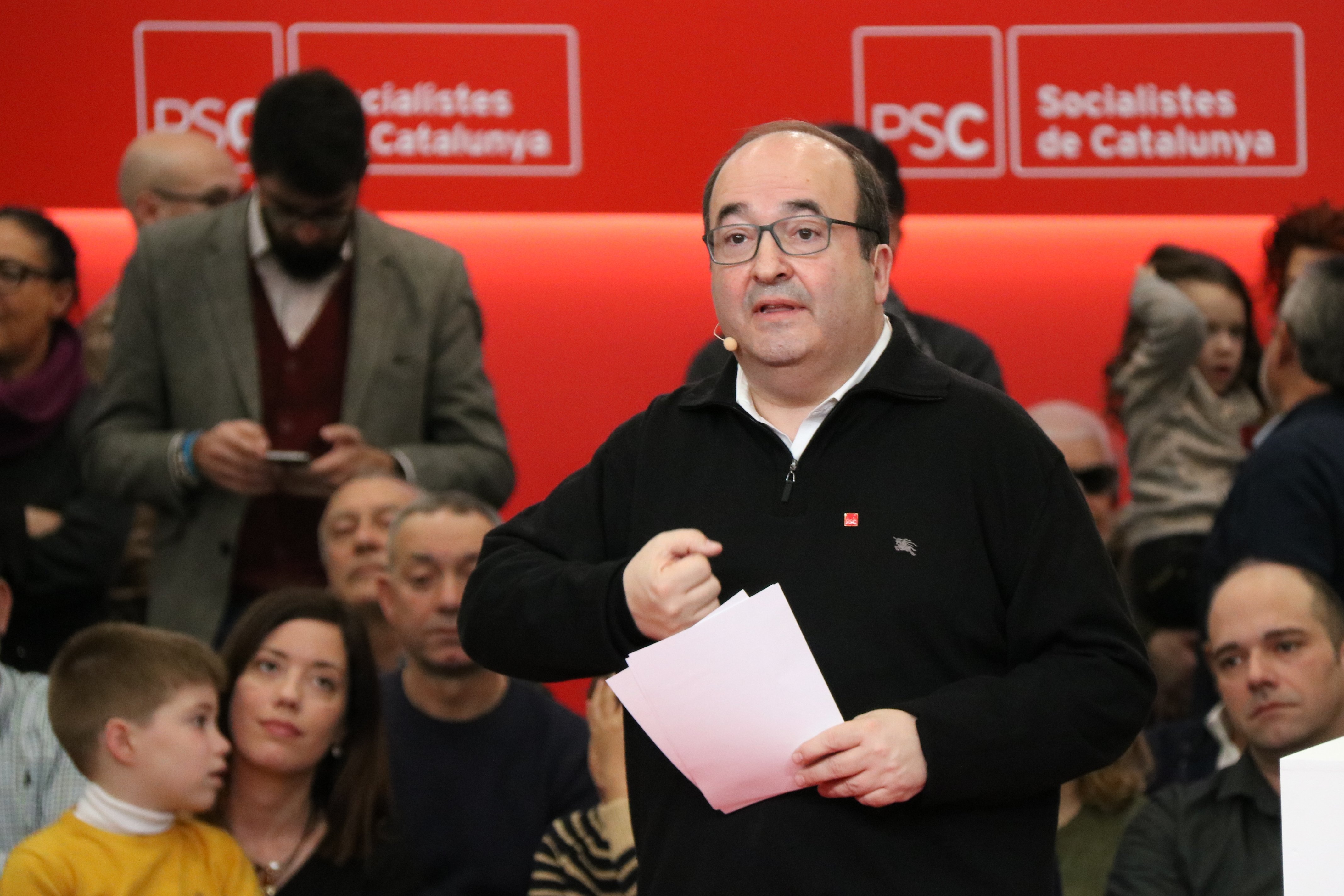 Iceta: "No permetrem que els nens siguin dividits per raó de llengua, mai"