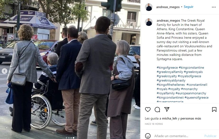 Sofia silla ruedas Constantino Instagram