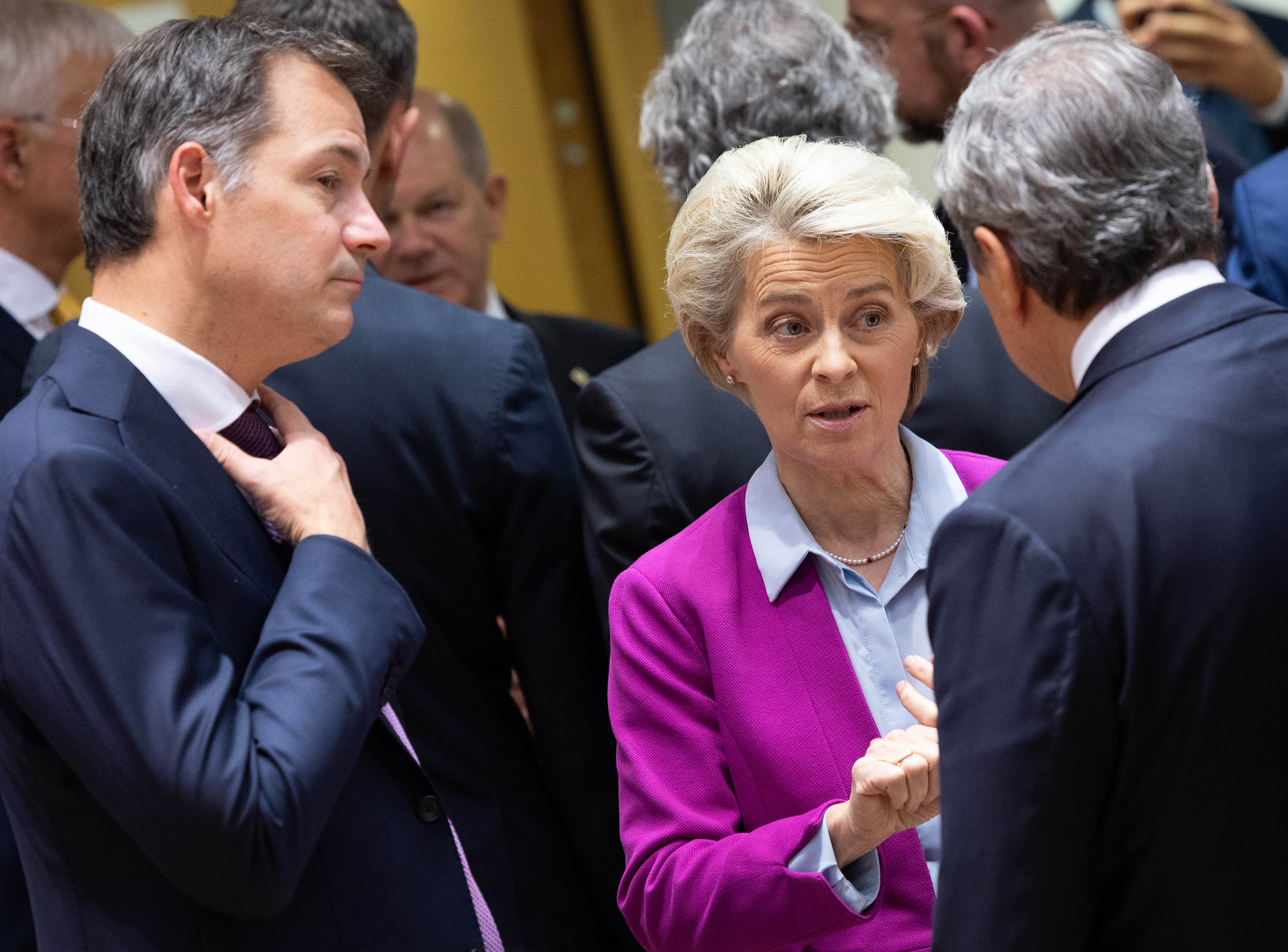 Von der Leyen insta a un Plan Marshall para Ucrania, "futuro miembro de la UE"