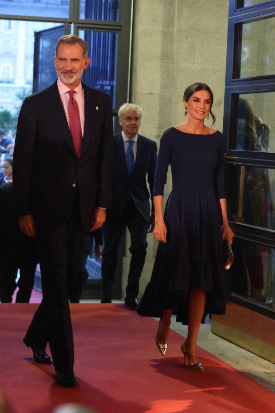 Felipe y Letizia en el Teatro Real EP