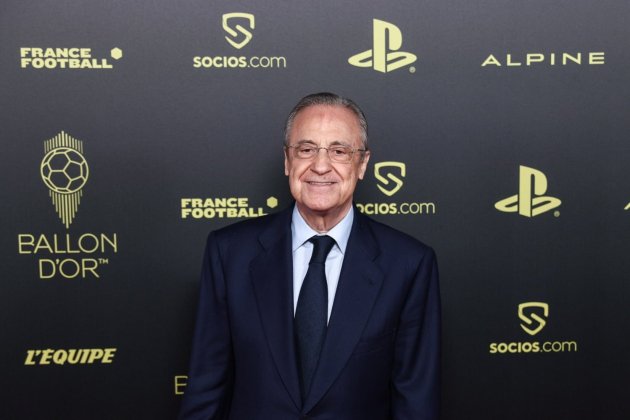 Florentino Pérez en la gala del Balón de Oro / Foto: EFE