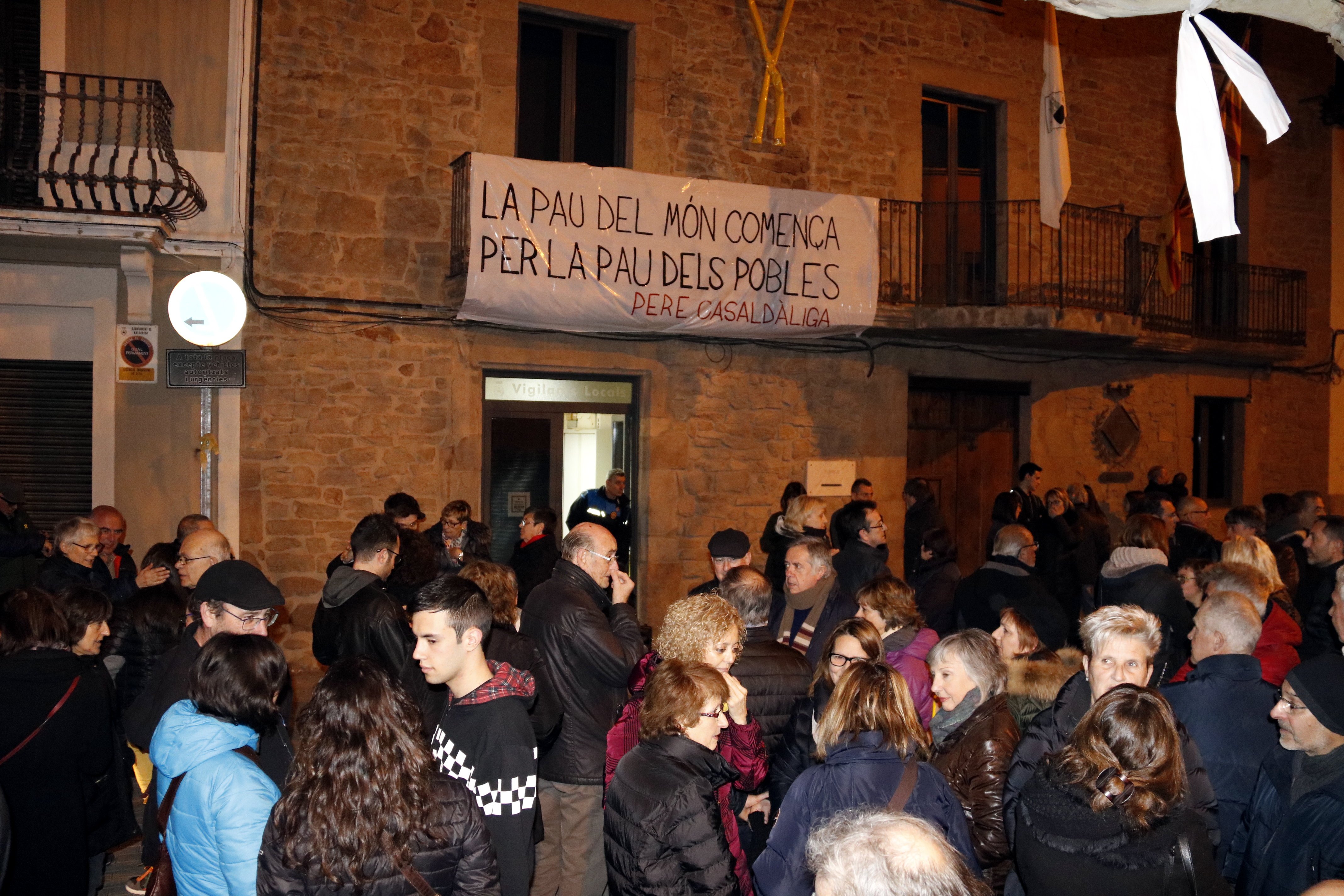 Manifestació a Balsareny contra les agressions feixistes