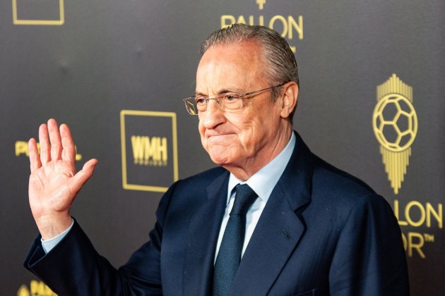 Florentino Pérez en la gala del Balón de Oro / Foto: Europa Press