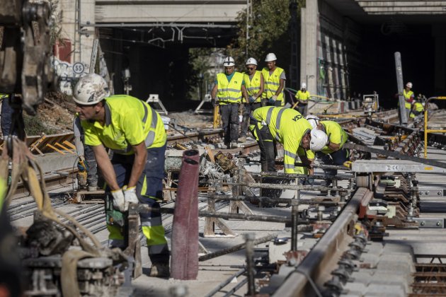 ADIF obras Sant Andreu primera / Foto: Montse Giralt ADIF obras Sant Andreu primera / Foto: Montse Giralt