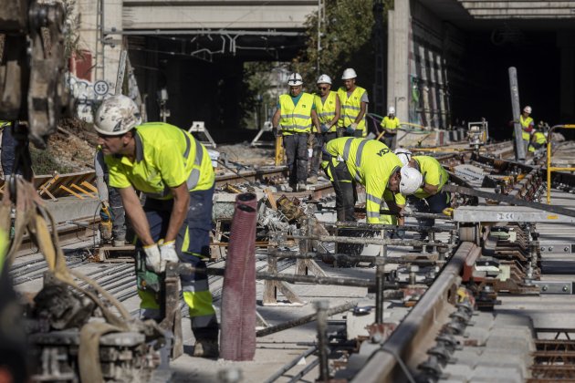 ADIF obras Sant Andreu primera / Foto: Montse Giralt