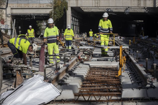 ADIF obras Sant Andreu tercera / Foto: Montse Giralt