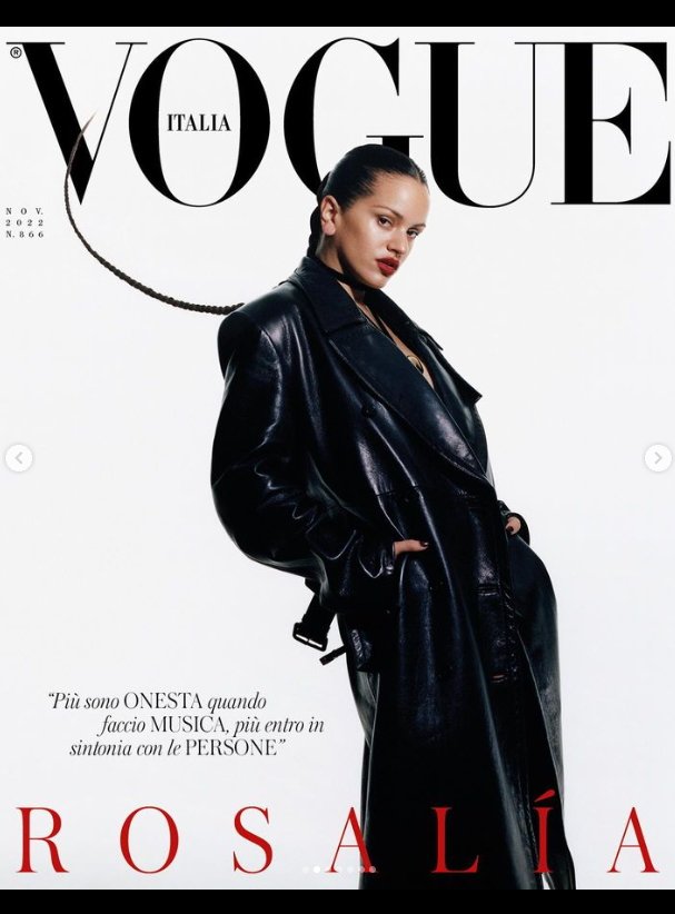 Vogue Italia Rosalia @rosalia.vt