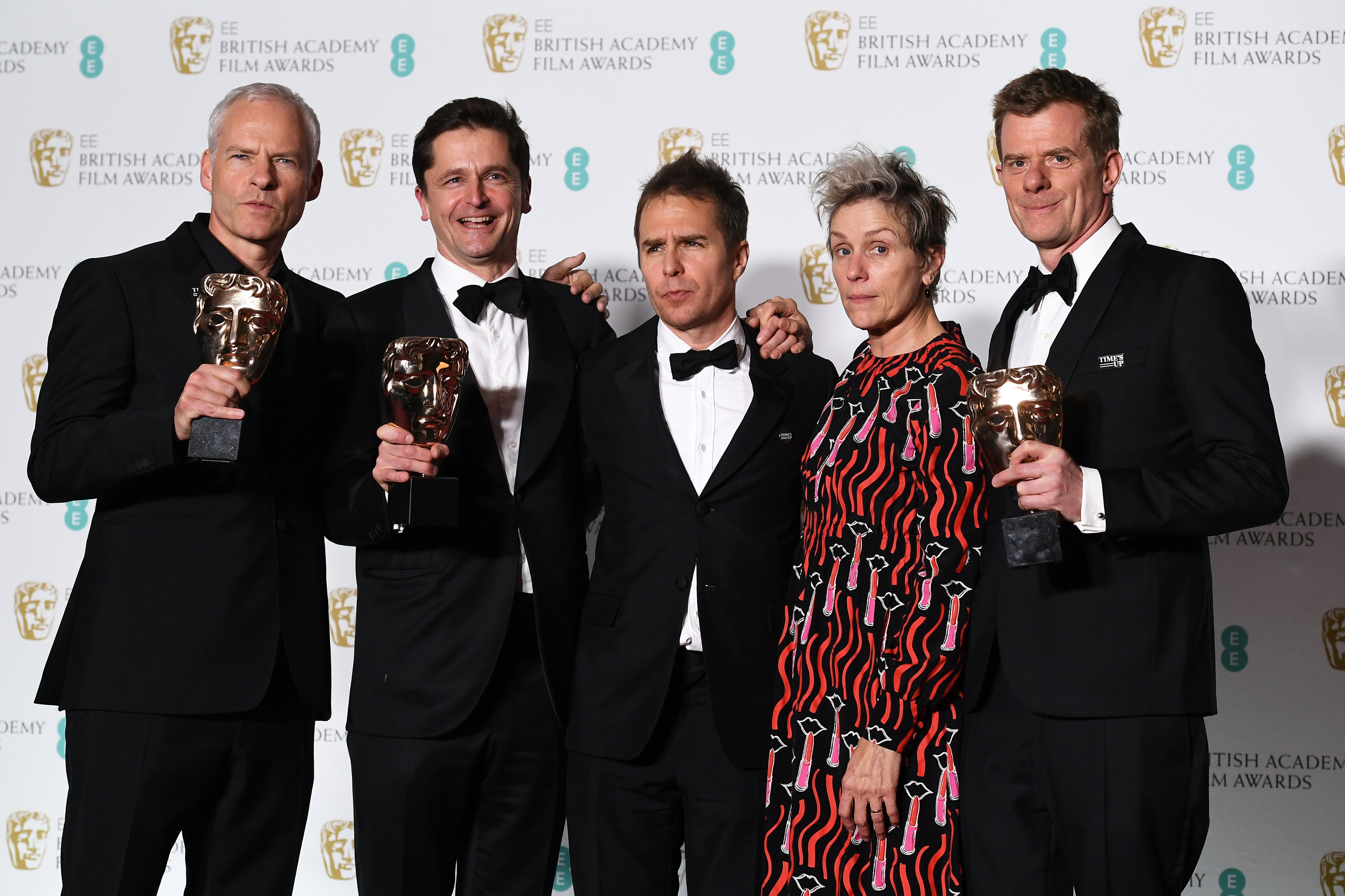 "Tres anuncios en las afueras" triomfa als BAFTA