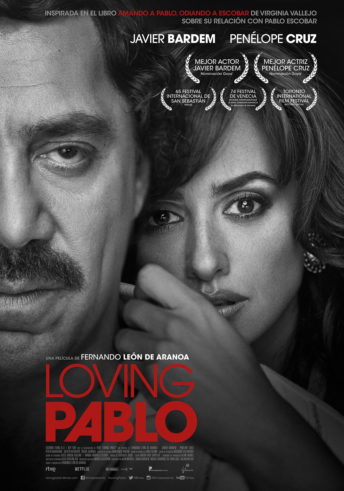 Loving Pablo cartell filmax