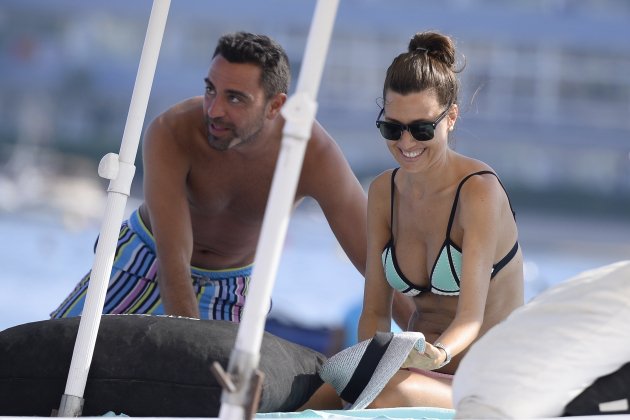 Xavi Hernández playa GTRES Xavi Hernández playa GTRES