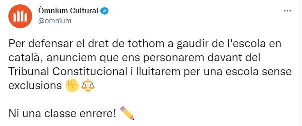 TUIT òmnium es personara 25% TC TUIT òmnium es personara 25% TC