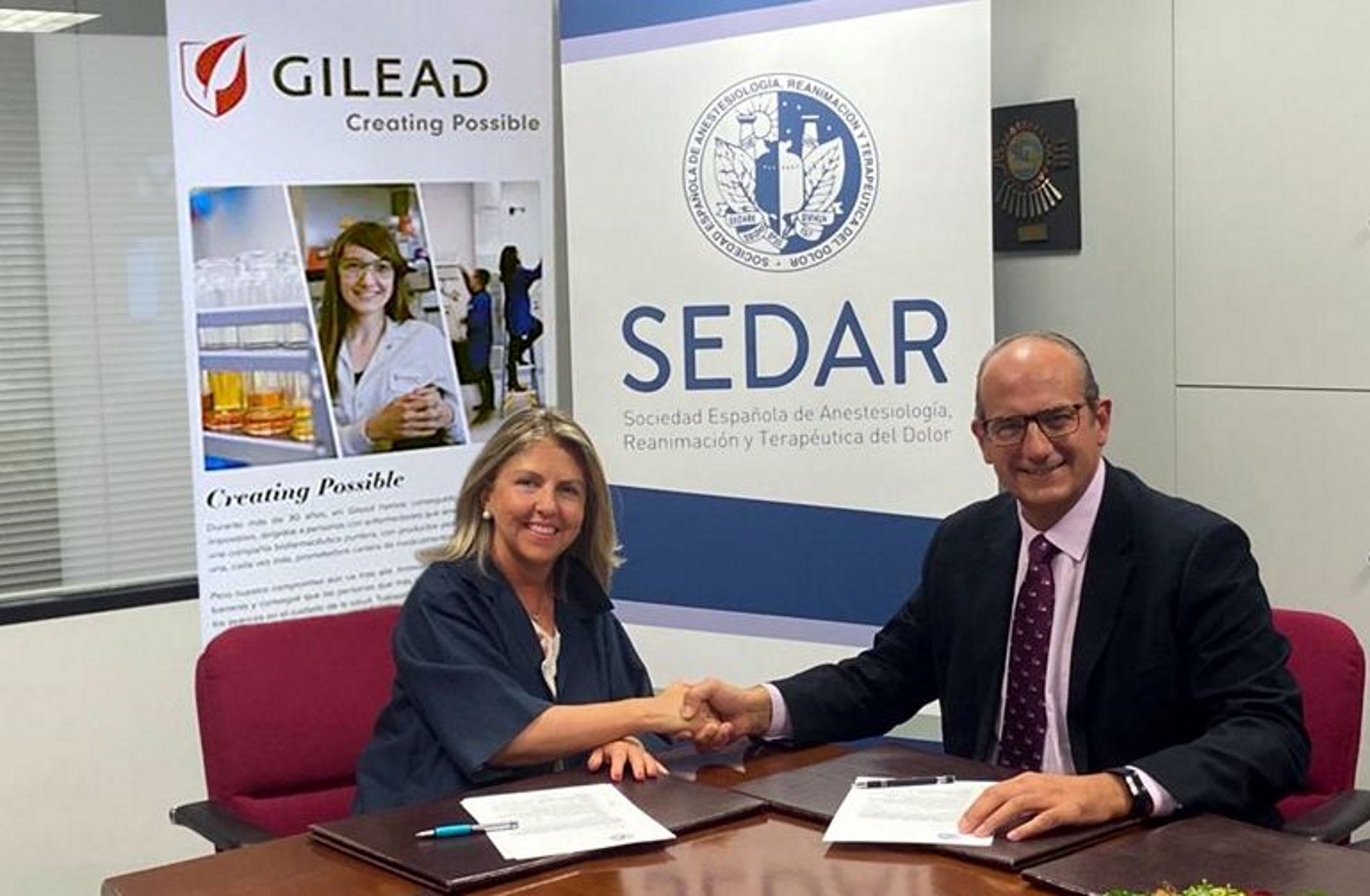 La SEDAR y Gilead Sciences colaboran para impulsar proyectos científicos para los anestesistas