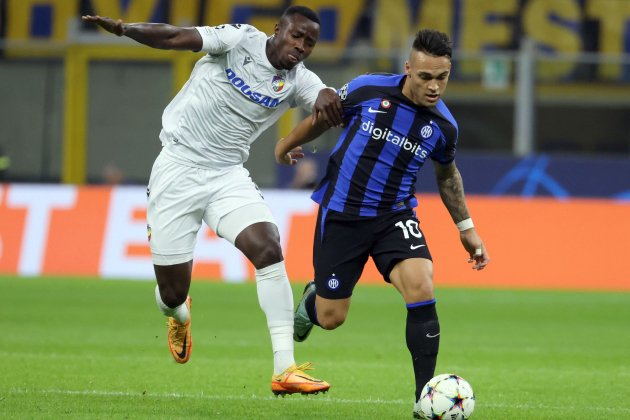 Tijani Lautaro Martínez Inter Milà Viktoria Pilsen Champions League / Foto: EFE