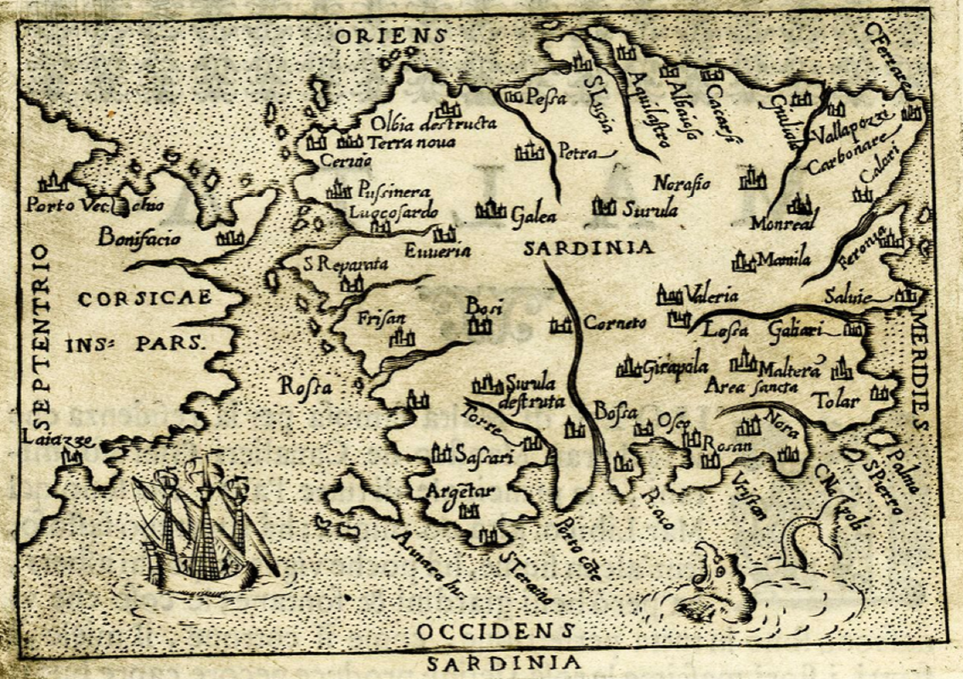 Los árabes inician la conquista de Cerdeña