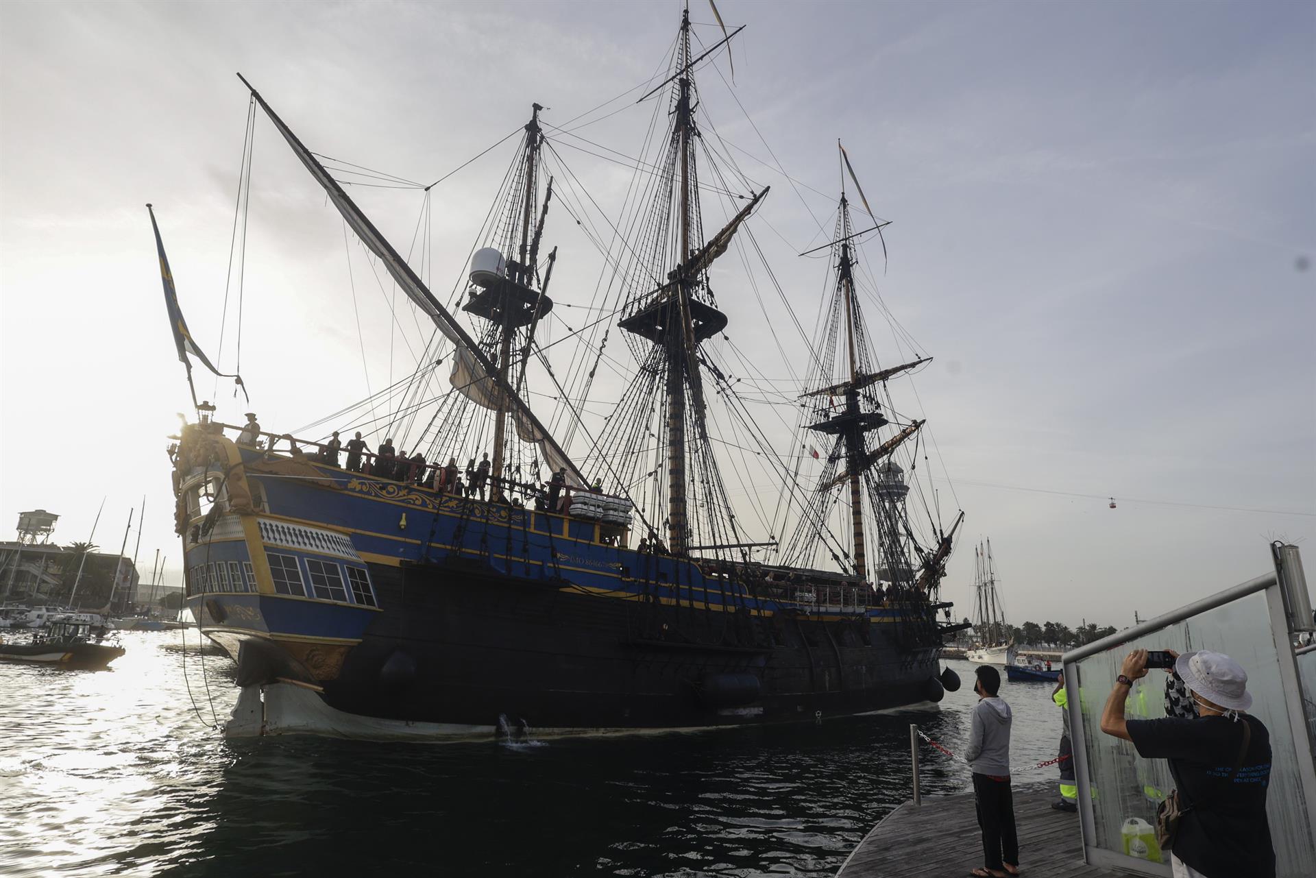 Vaixell goteborg al port de barcelona