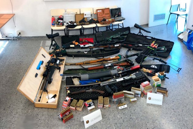 EuropaPress 1768311 imagenes arsenal armas intervenido mossos escuadra terraza manuel murillo