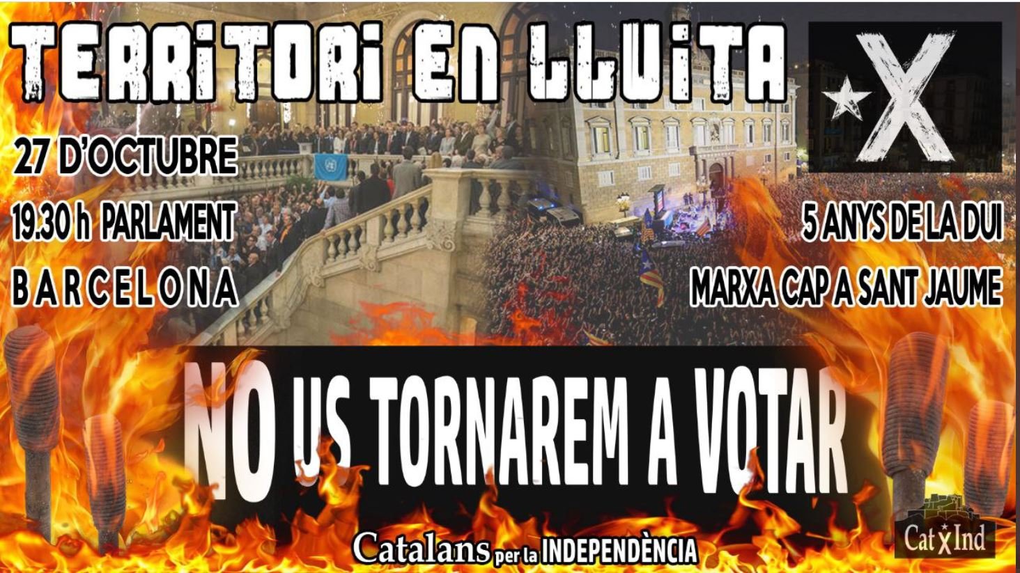 Catalanes por|para la independencia Catalanes por|para la independencia