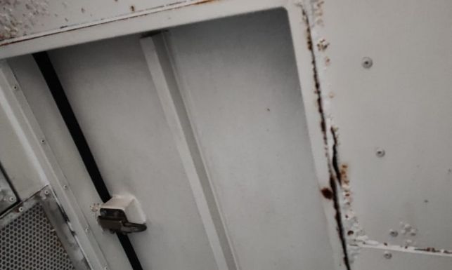 interior oxidado hurgo guardia civil AUGC