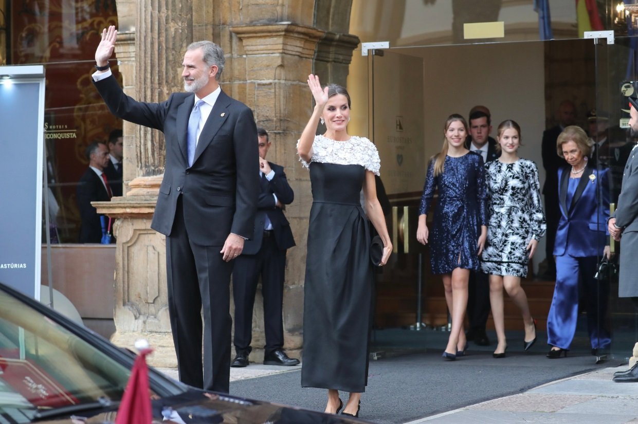 premios princesa asturies familia real mirada odio sofia