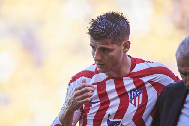 Morata lesionado Cadiz Atlético de Madrid / Foto: Europa Press