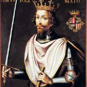 Representació de Jaume III de Mallorca. Font Ajuntament de Palma