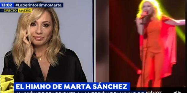 marta sanchez antena 3