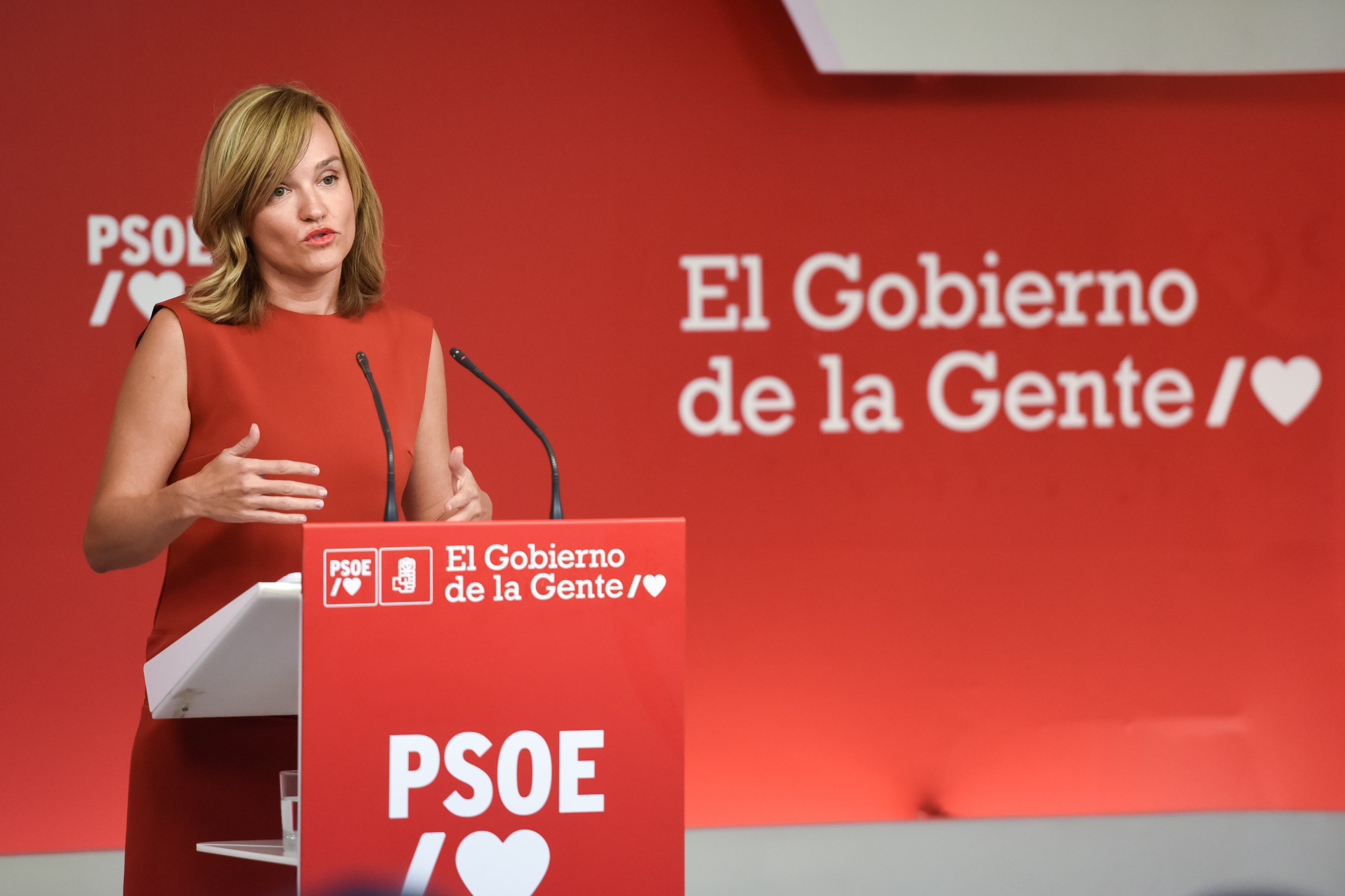 Ministra Educacio i portaveu PSOE Pilar Alegria / Europa Press